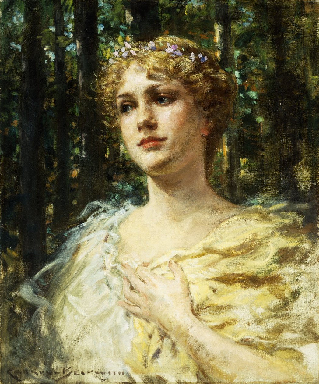 Waldgnade von James Carroll Beckwith
