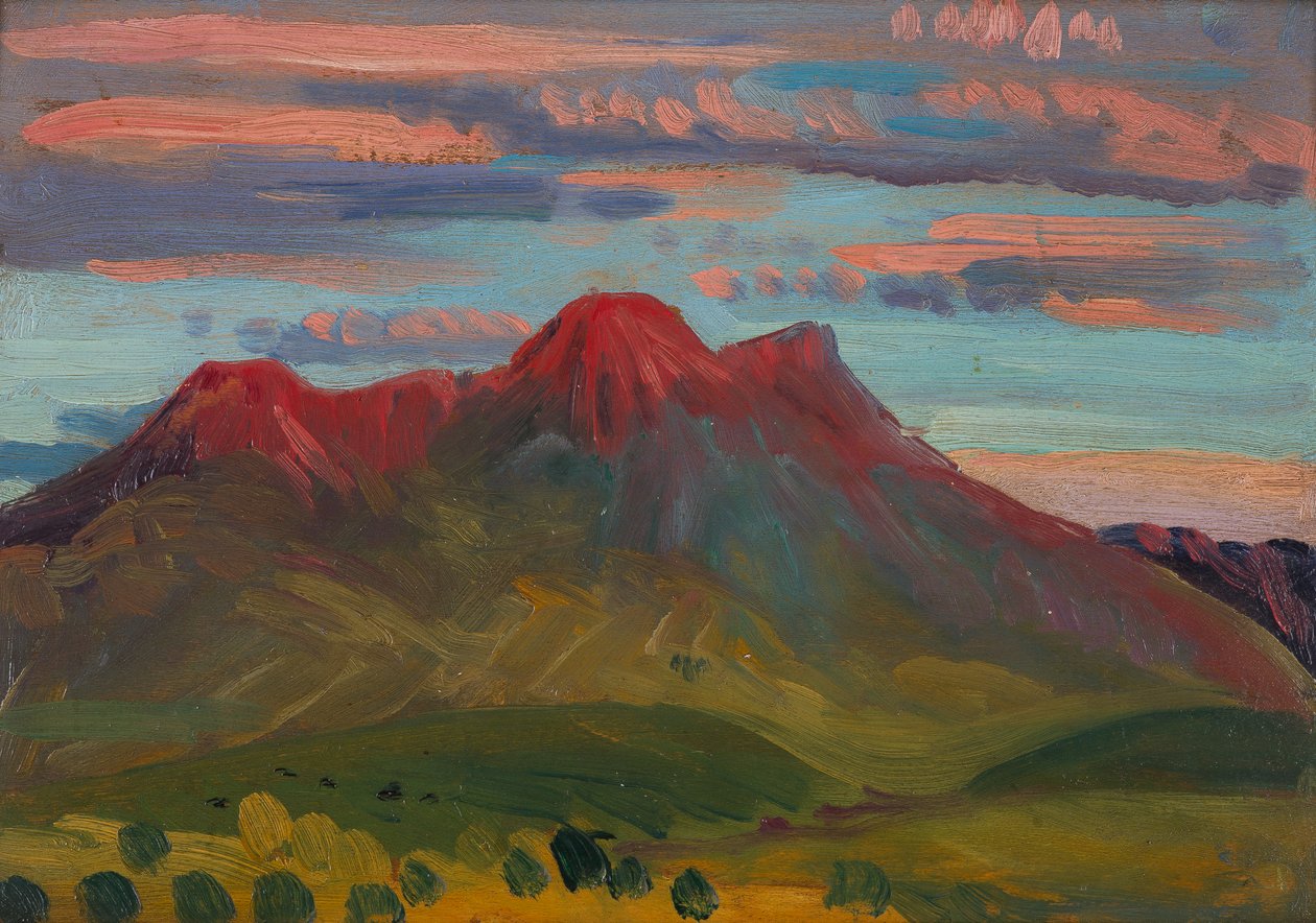 Arenig Sonnenuntergang, ca. 1911-12 von James Dickson Innes