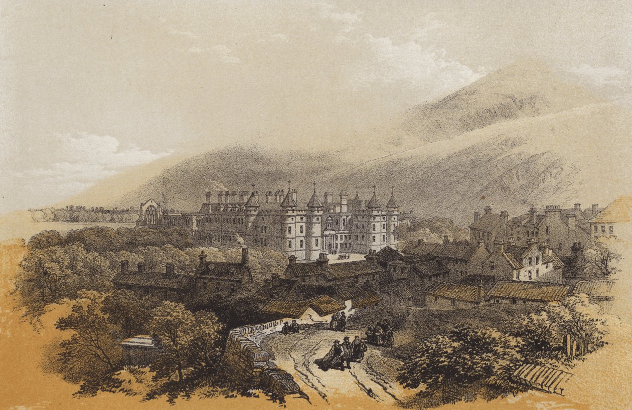 Holyrood Palace von James Duffield Harding