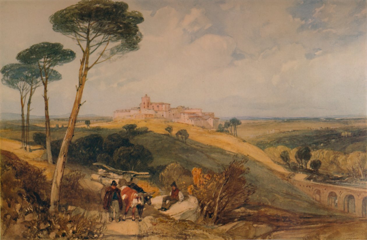 Mont Ferrier, 19. Jahrhundert, 1935 von James Duffield Harding