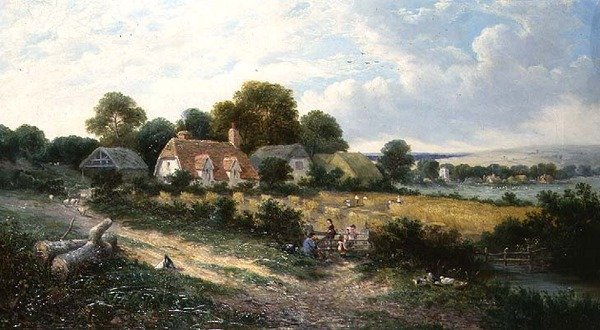 Heuernte von James Edwin Meadows