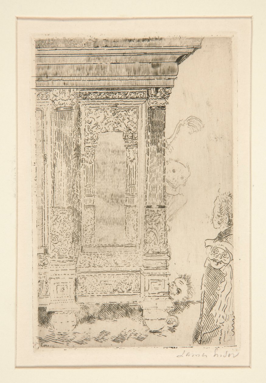 Das verfluchte Möbel von James Ensor