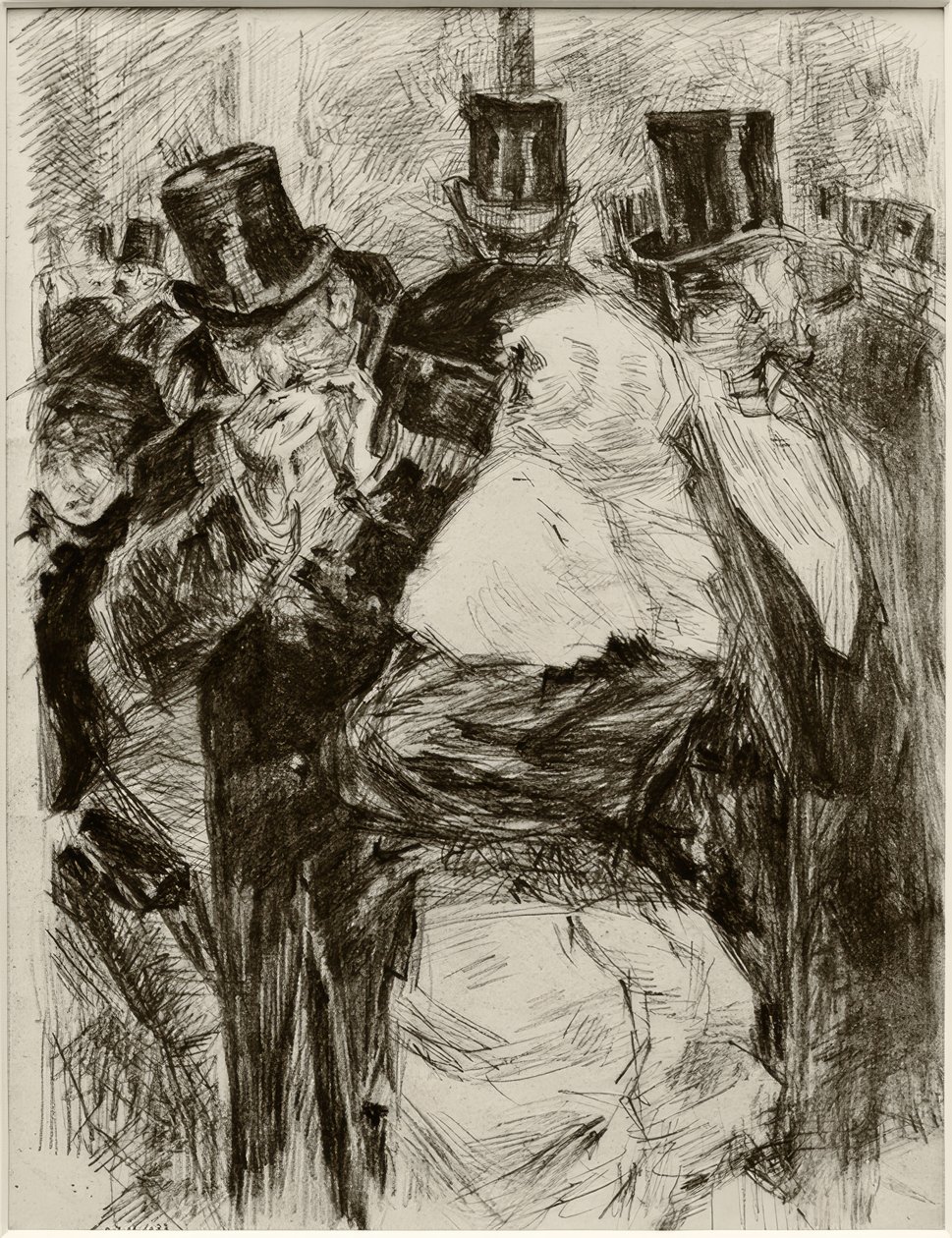 Mondäne Zusammenkunft von James Sidney Ensor