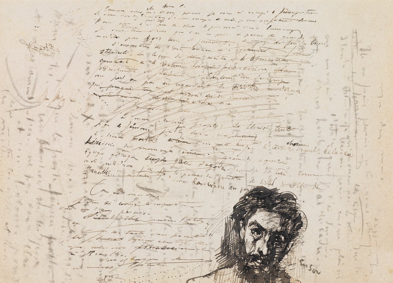 Selbstporträt von James Ensor