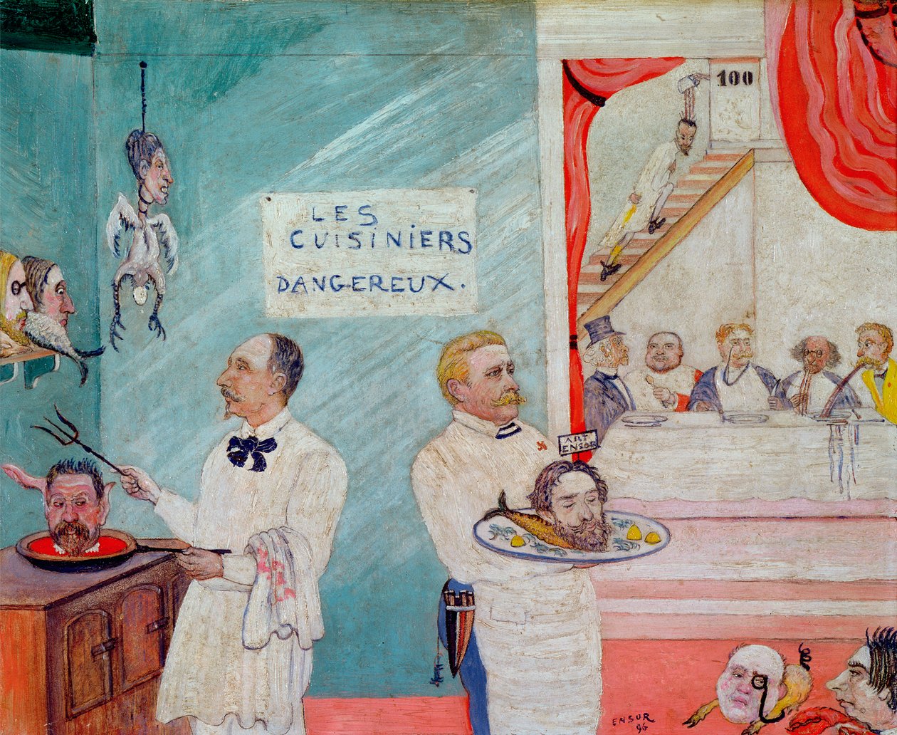 Die gefährlichen Köche von James Ensor