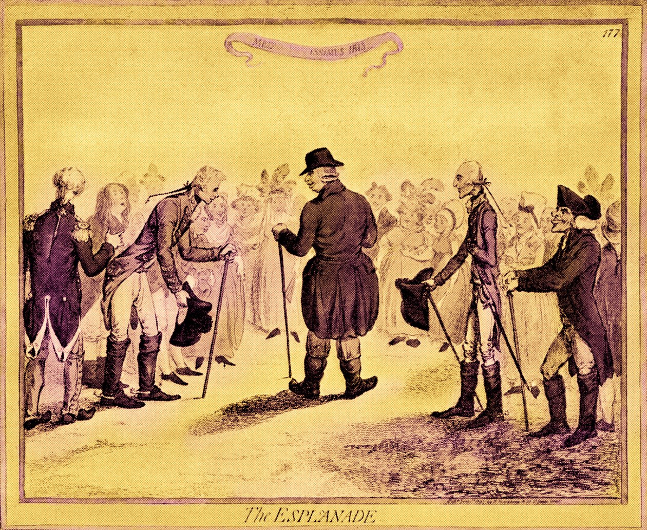 George III - Karikatur von James Gillray