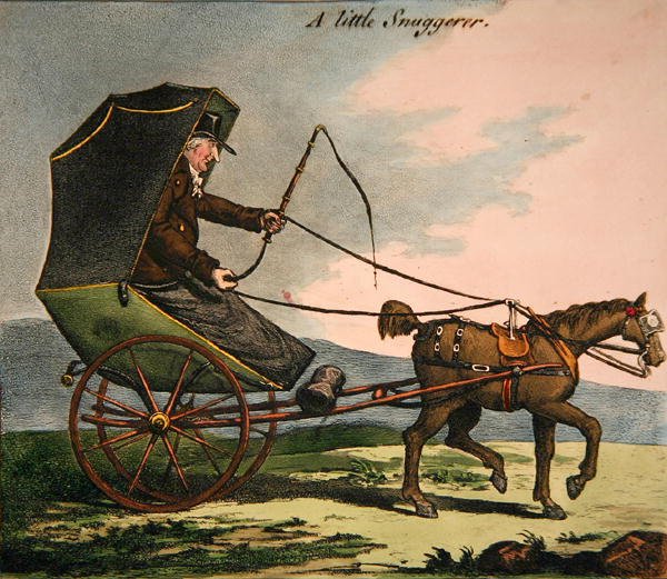 Der kleine Snuggerer von James Gillray