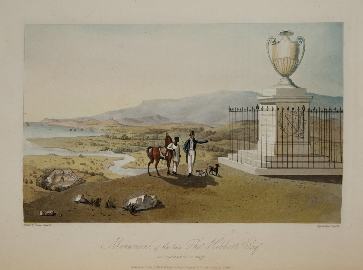 Denkmal des verstorbenen Thomas Hibbert, Esq von James Hakewill