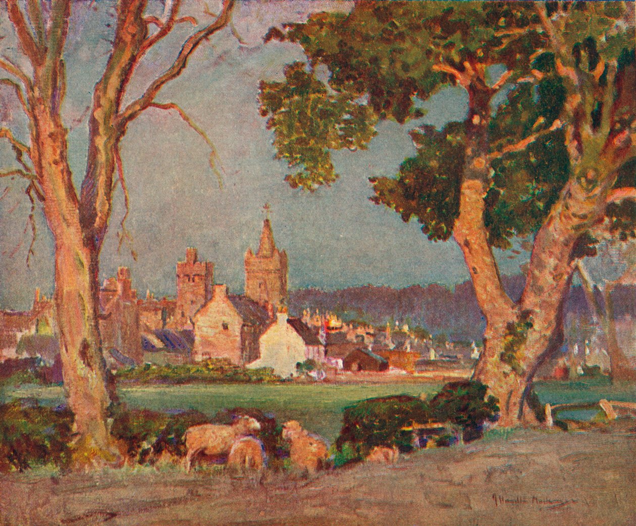 Kirkcudbright, ca. 1919 von James Hamilton Mackenzie