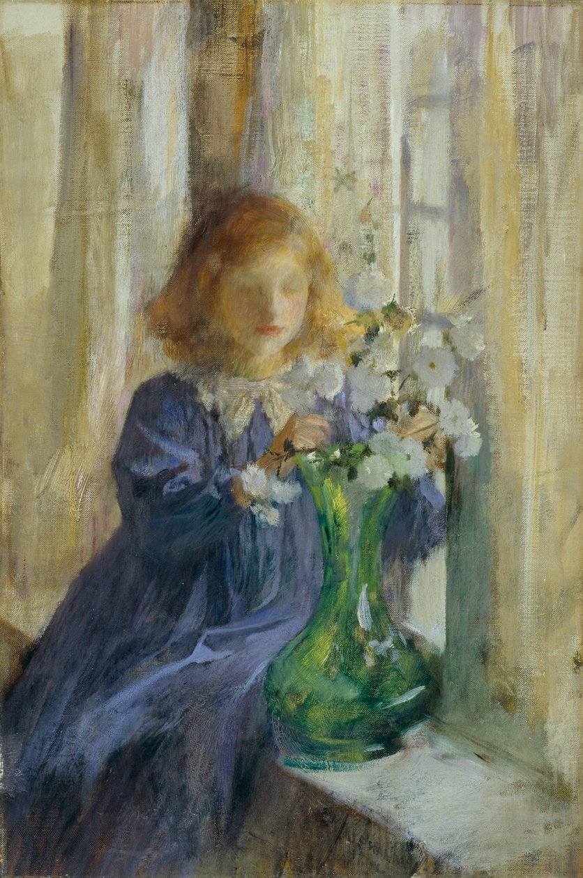 Die grüne Vase, 1882-1923 von James Jebusa Shannon