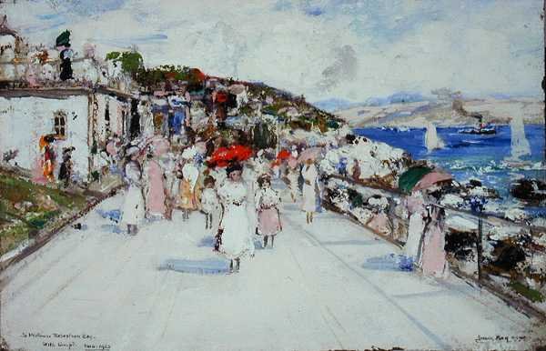 Auf der Promenade von James Kay