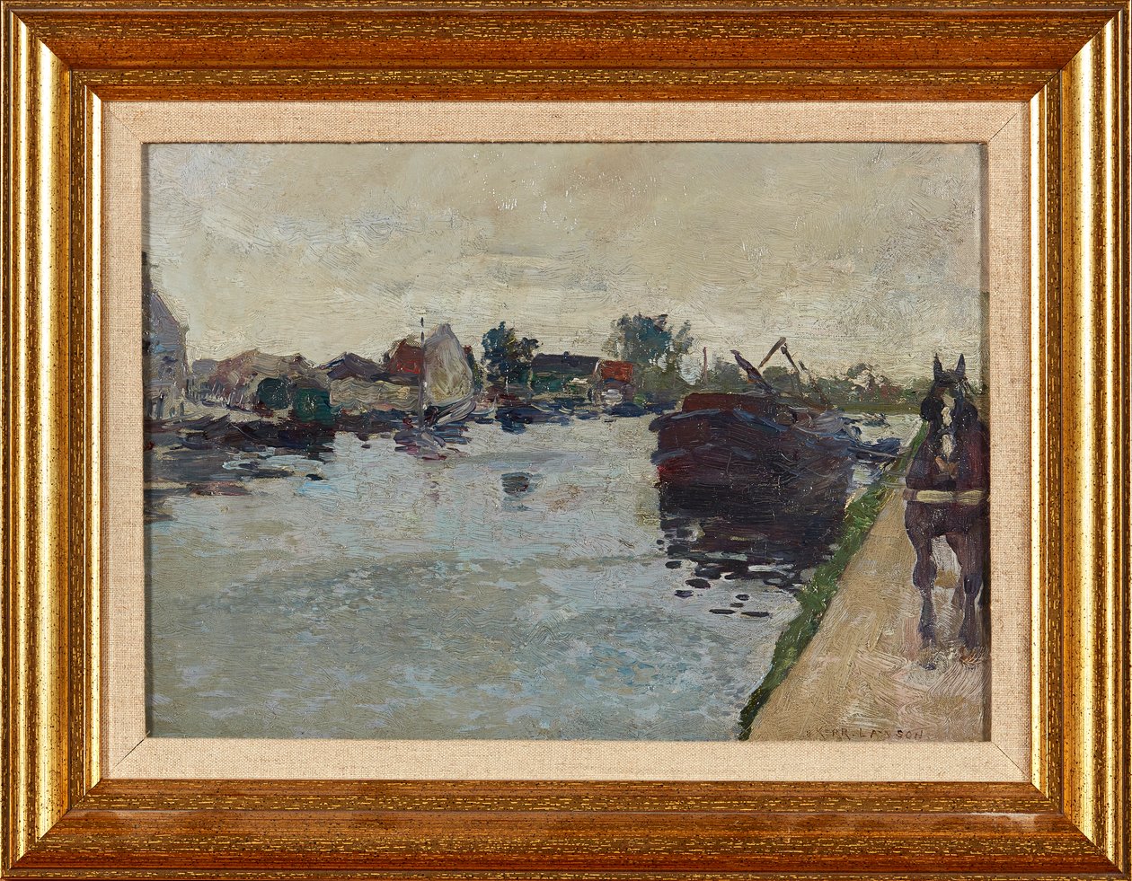 Der Treidelpfad von James Kerr Lawson
