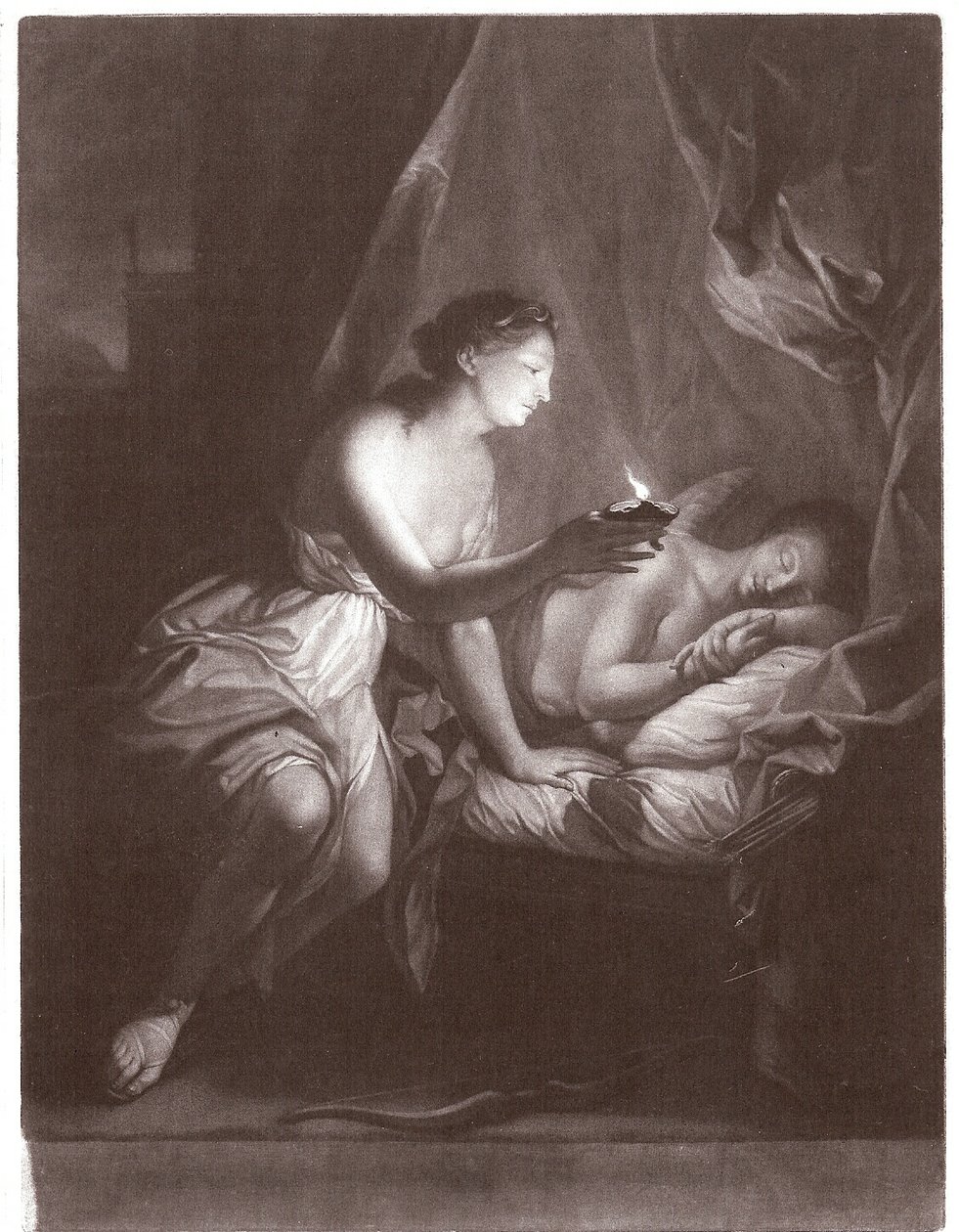 Amor und Psyche von James McArdell
