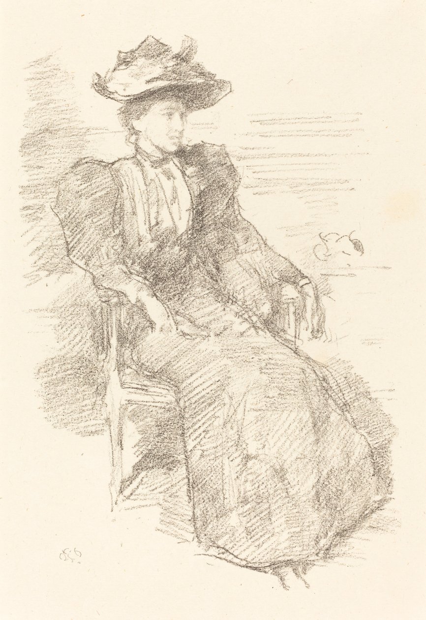 Ein Porträt: Mildred Howells von James Abbott McNeill Whistler