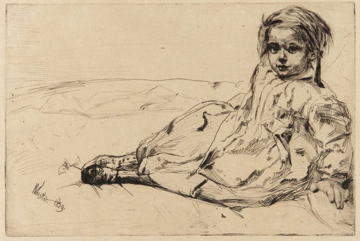 Bibi Valentin von James Abbott McNeill Whistler