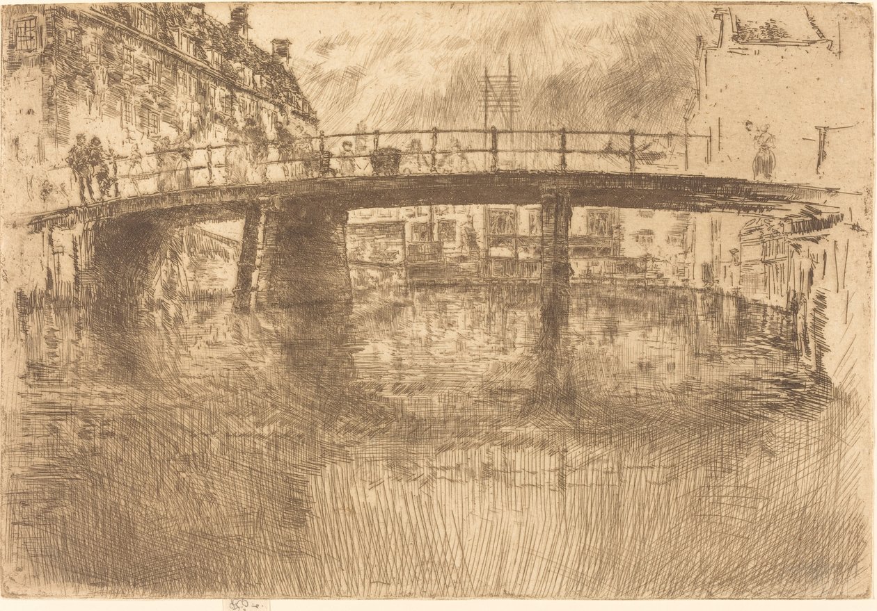 Brücke, Amsterdam von James Abbott McNeill Whistler