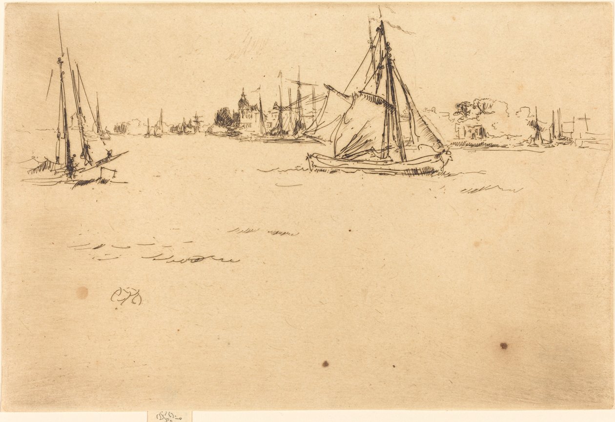 Dordrecht von James Abbott McNeill Whistler