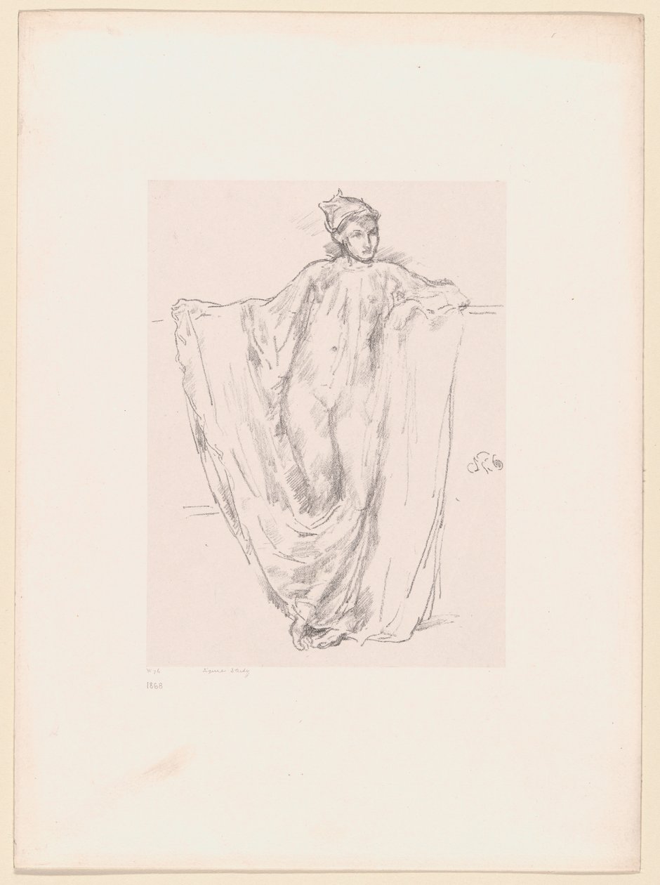 Figurenstudie von James Abbott McNeill Whistler