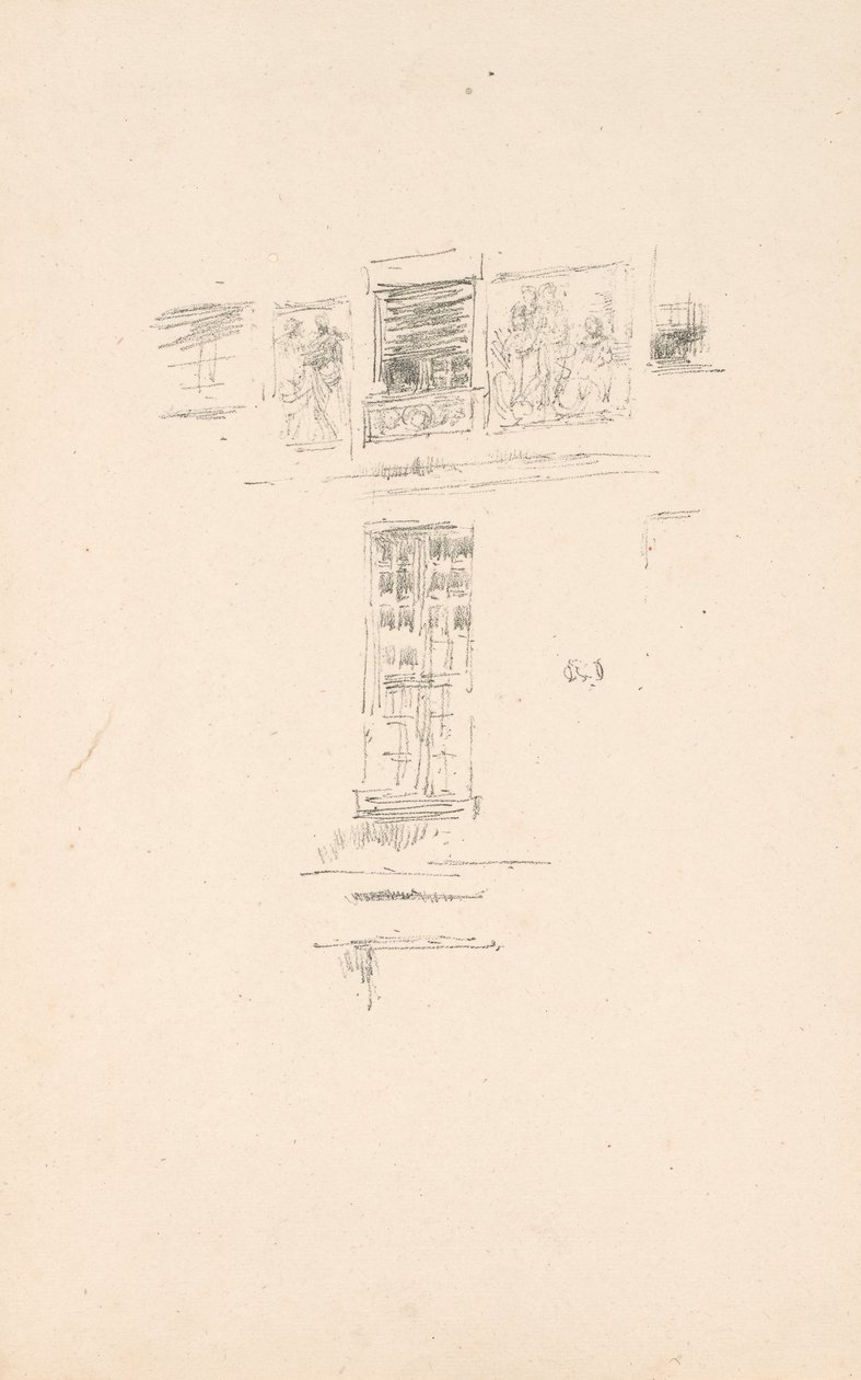 Hôtel Colbert, Fenster von James McNeill Whistler