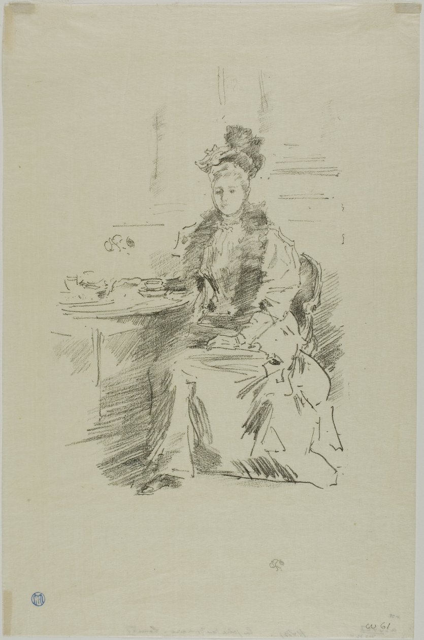 Die hübsche New Yorkerin von James McNeill Whistler