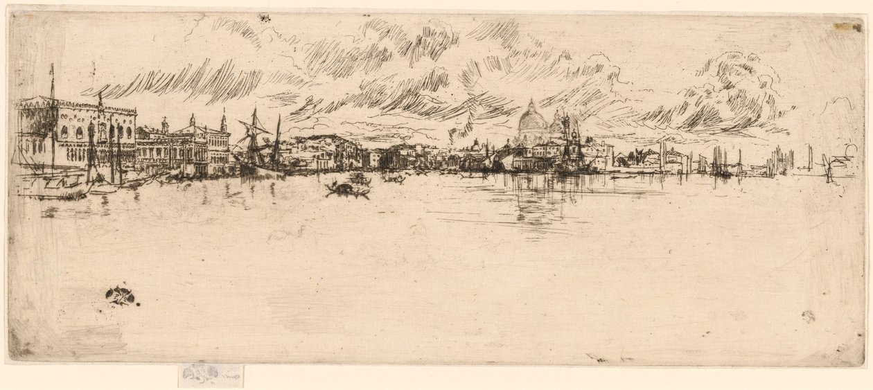 Langes Venedig von James Abbott McNeill Whistler