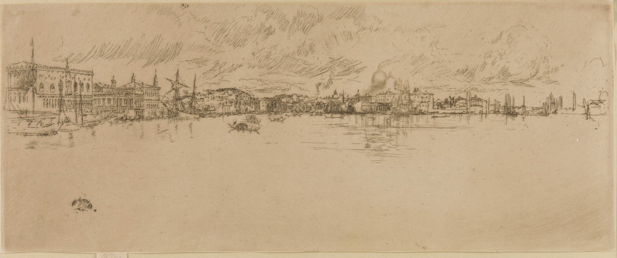 Langes Venedig von James Abbott McNeill Whistler