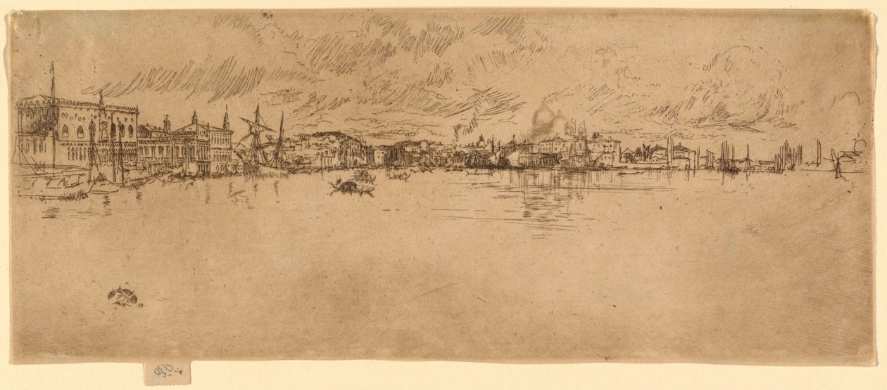 Langes Venedig von James Abbott McNeill Whistler