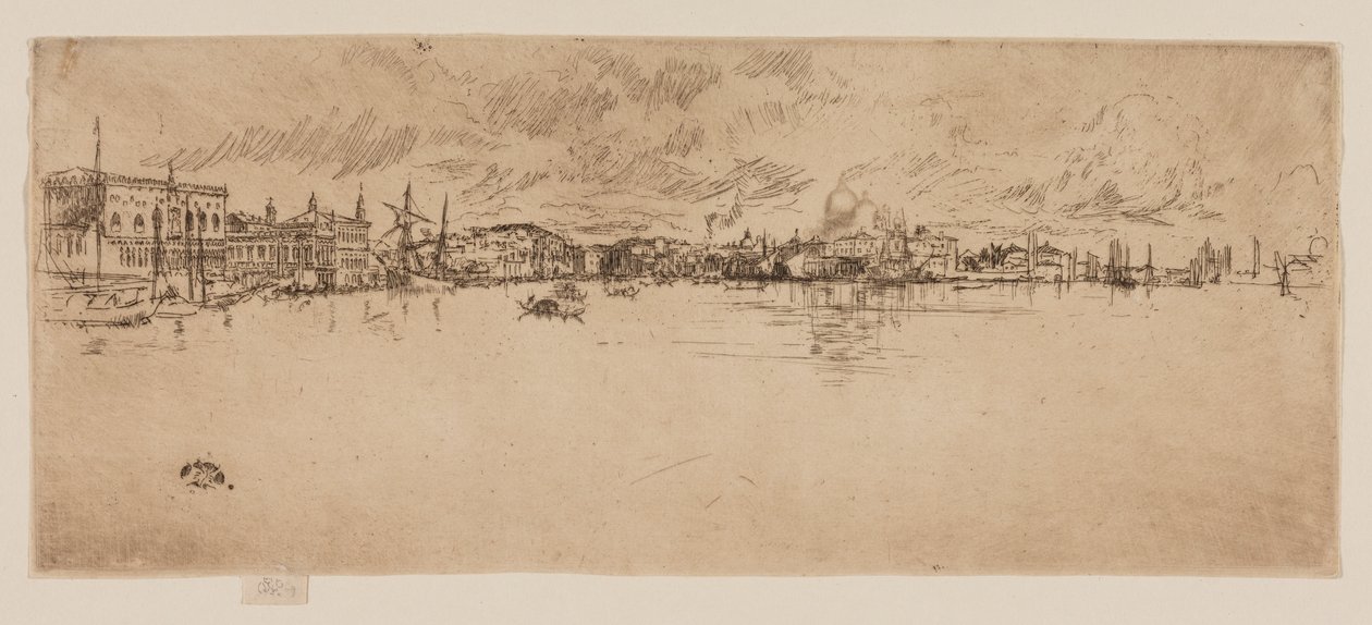 Langes Venedig von James Abbott McNeill Whistler