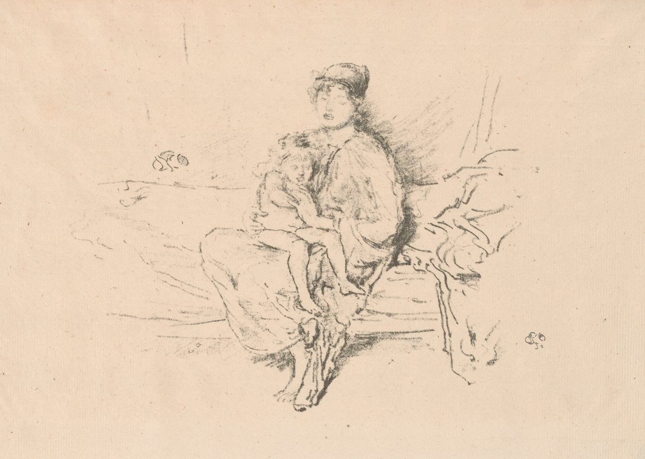 Mutter und Kind, Nr. 2 von James McNeill Whistler
