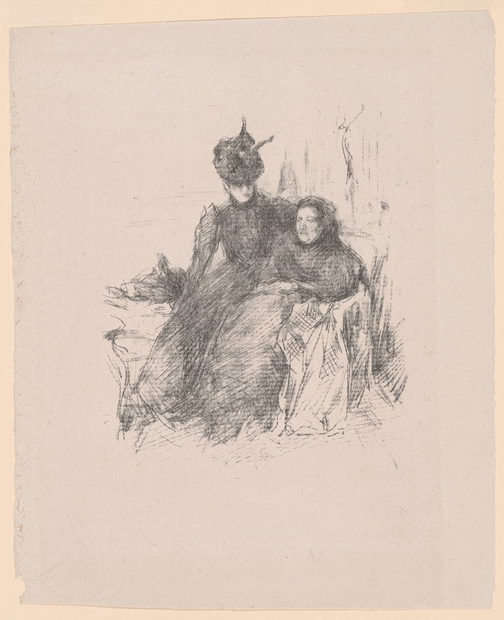Mutter und Tochter [La Mère Malade] von James McNeill Whistler