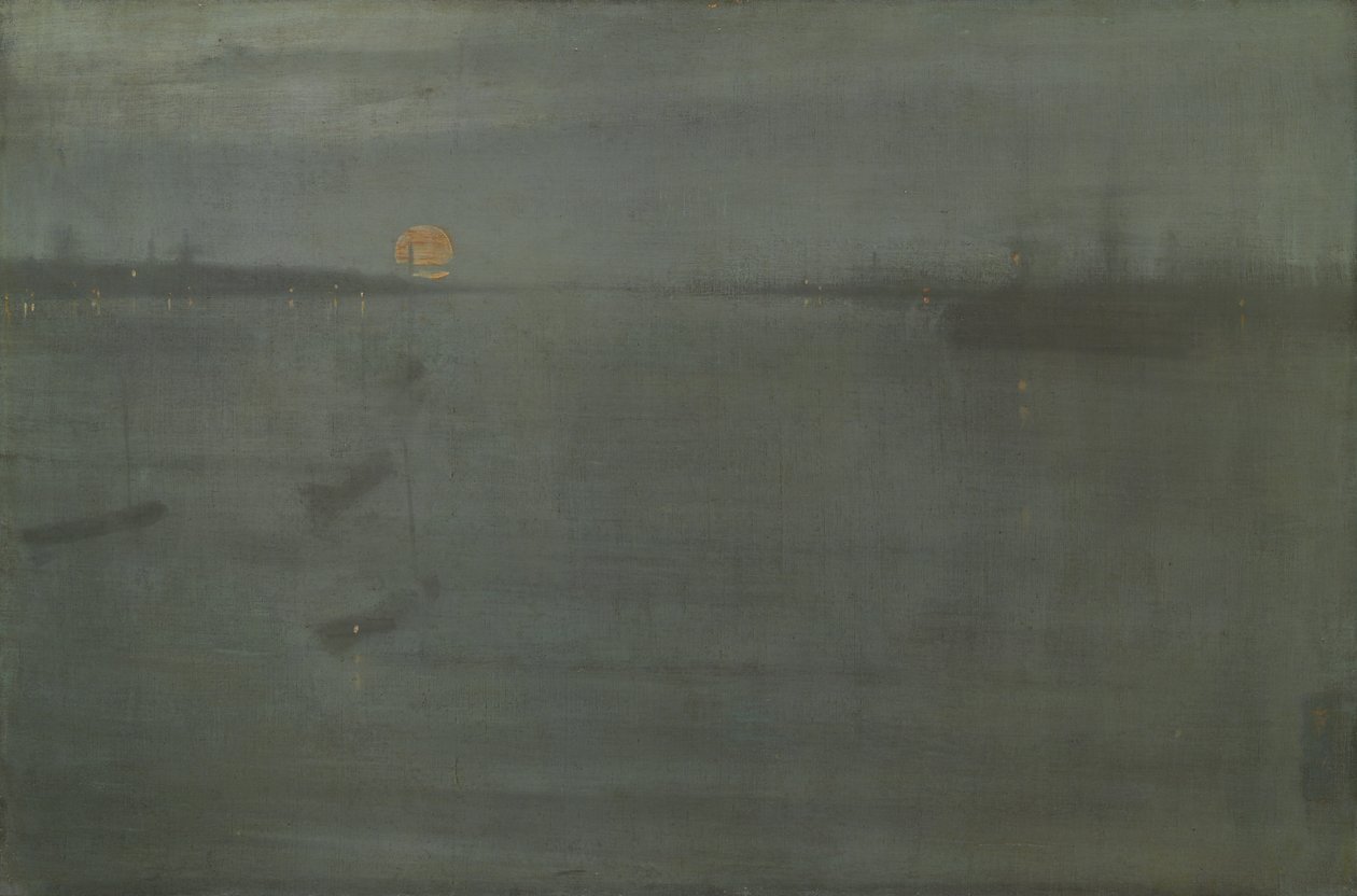 Nocturne: Blau und Gold—Southampton Water von James McNeill Whistler