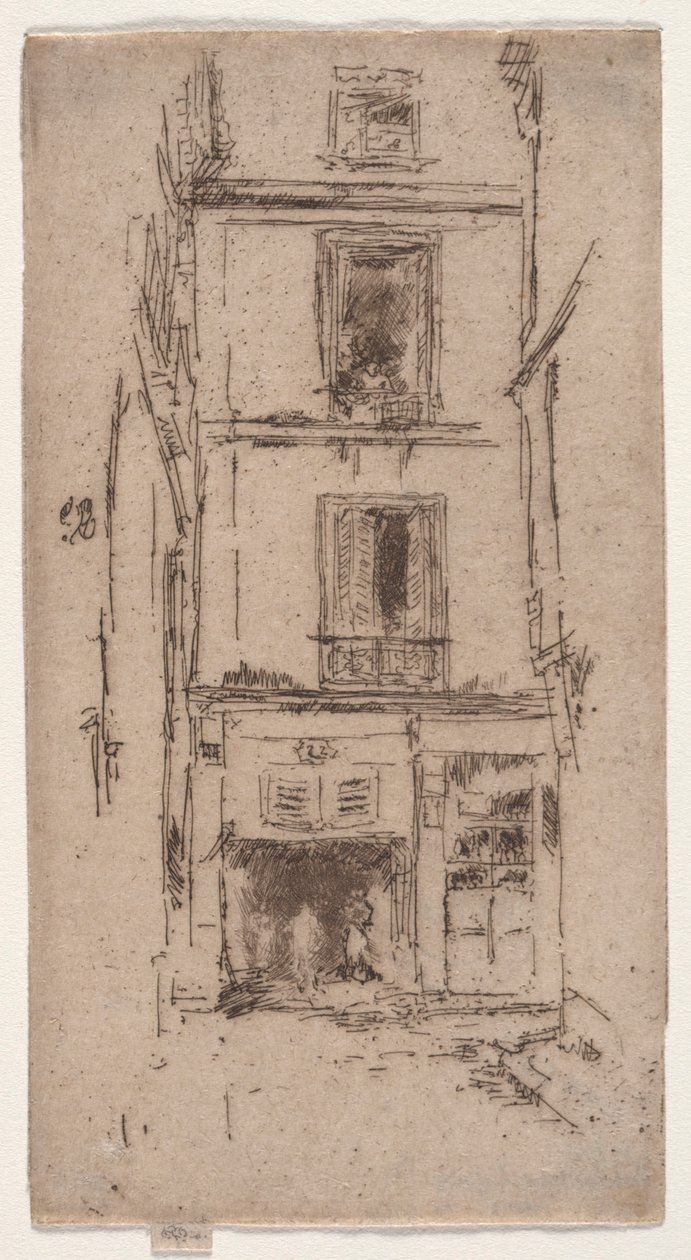 Rue des Bons Enfants, Tours von James McNeill Whistler