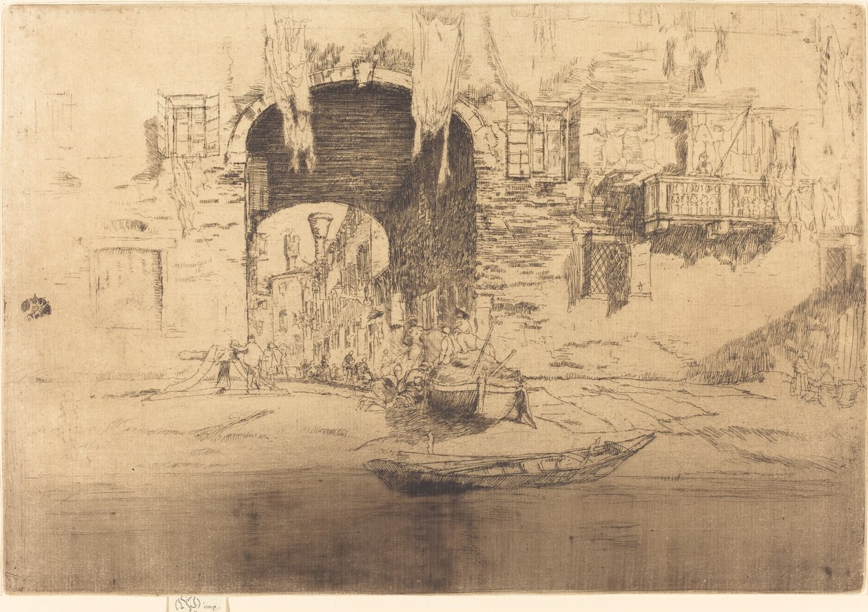 San Biagio von James Abbott McNeill Whistler