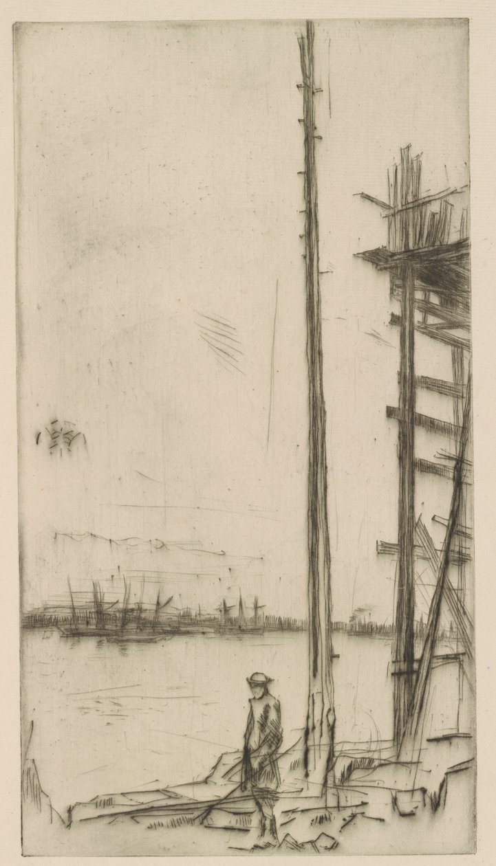 Werft der Schiffbauer, Liverpool von James Abbott McNeill Whistler