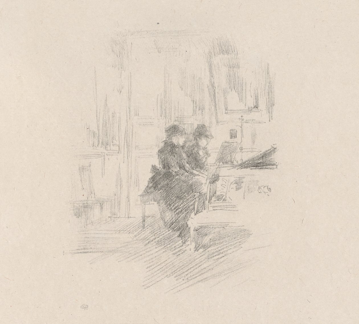 Das Duett, Nr. 2 von James Abbott McNeill Whistler