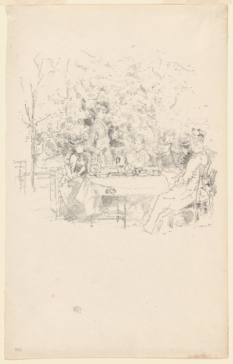 Der Garten von James Abbott McNeill Whistler