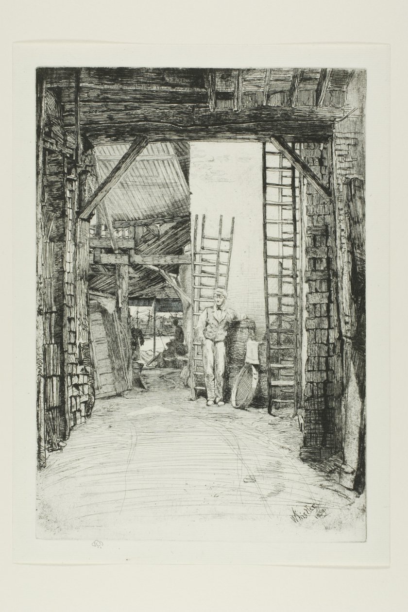 Der Kalkbrenner von James Abbott McNeill Whistler