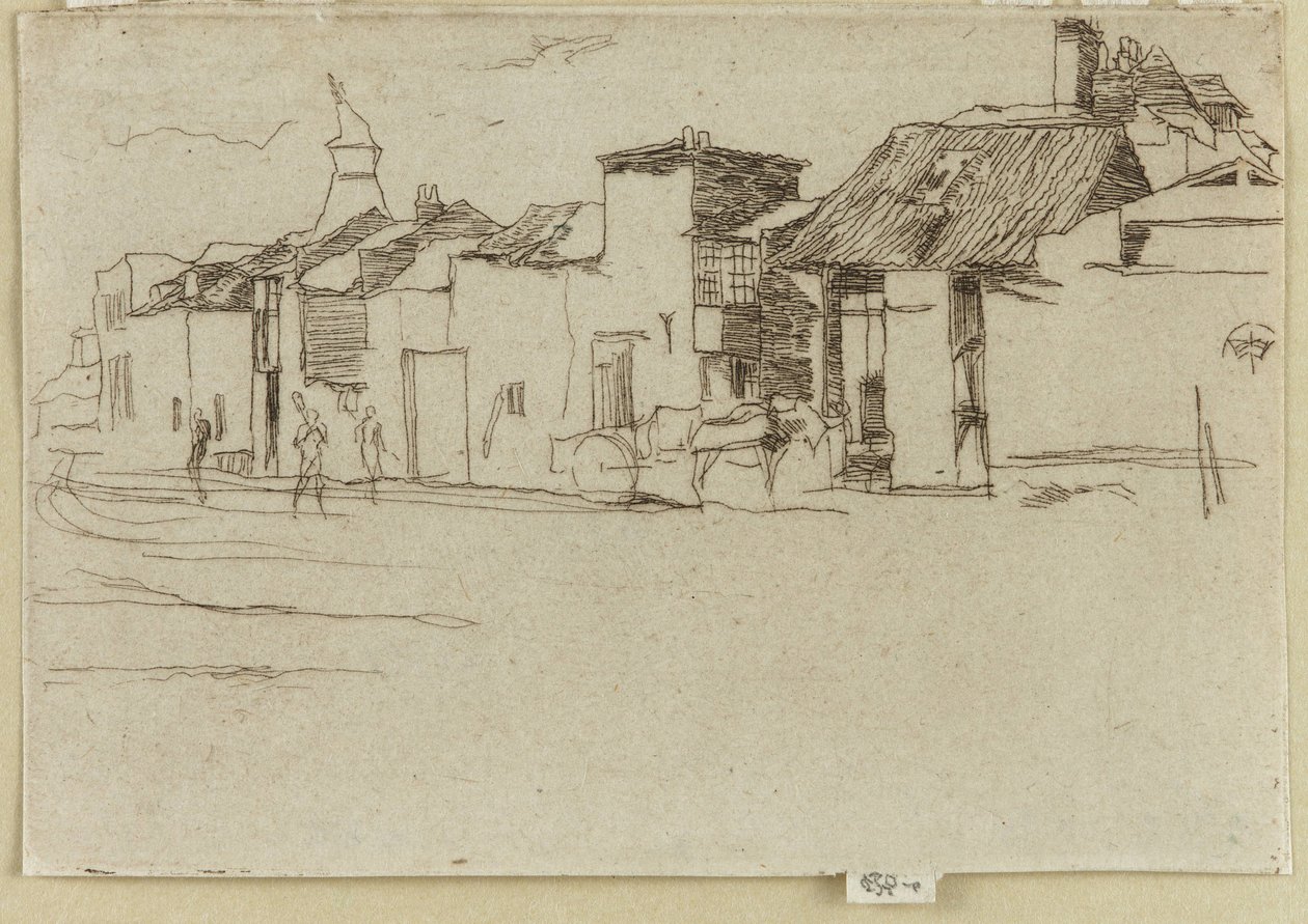 Die alte Schwanenbrauerei, Chelsea von James Abbott McNeill Whistler