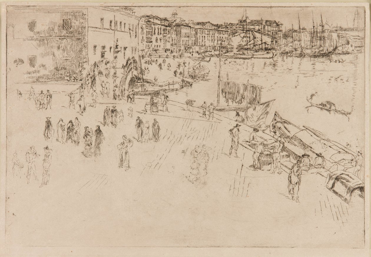 Die Riva von James Abbott McNeill Whistler