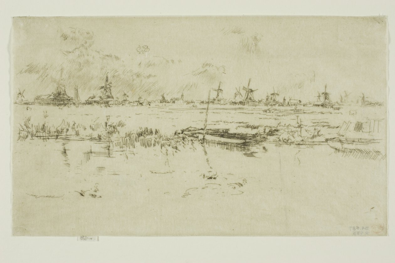 Zaandam von James Abbott McNeill Whistler