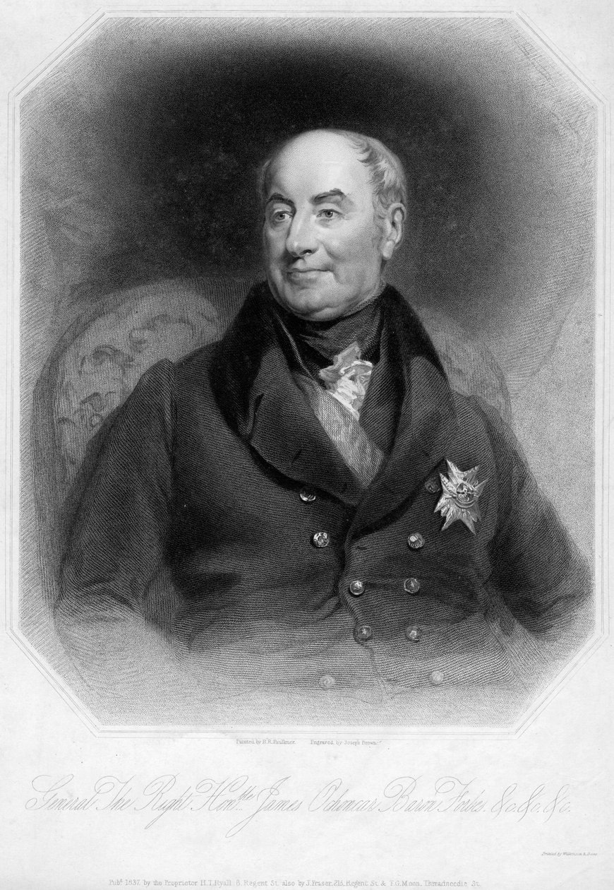 General James Ochoncar, 1837 von James Ochoncar and Joseph Brown