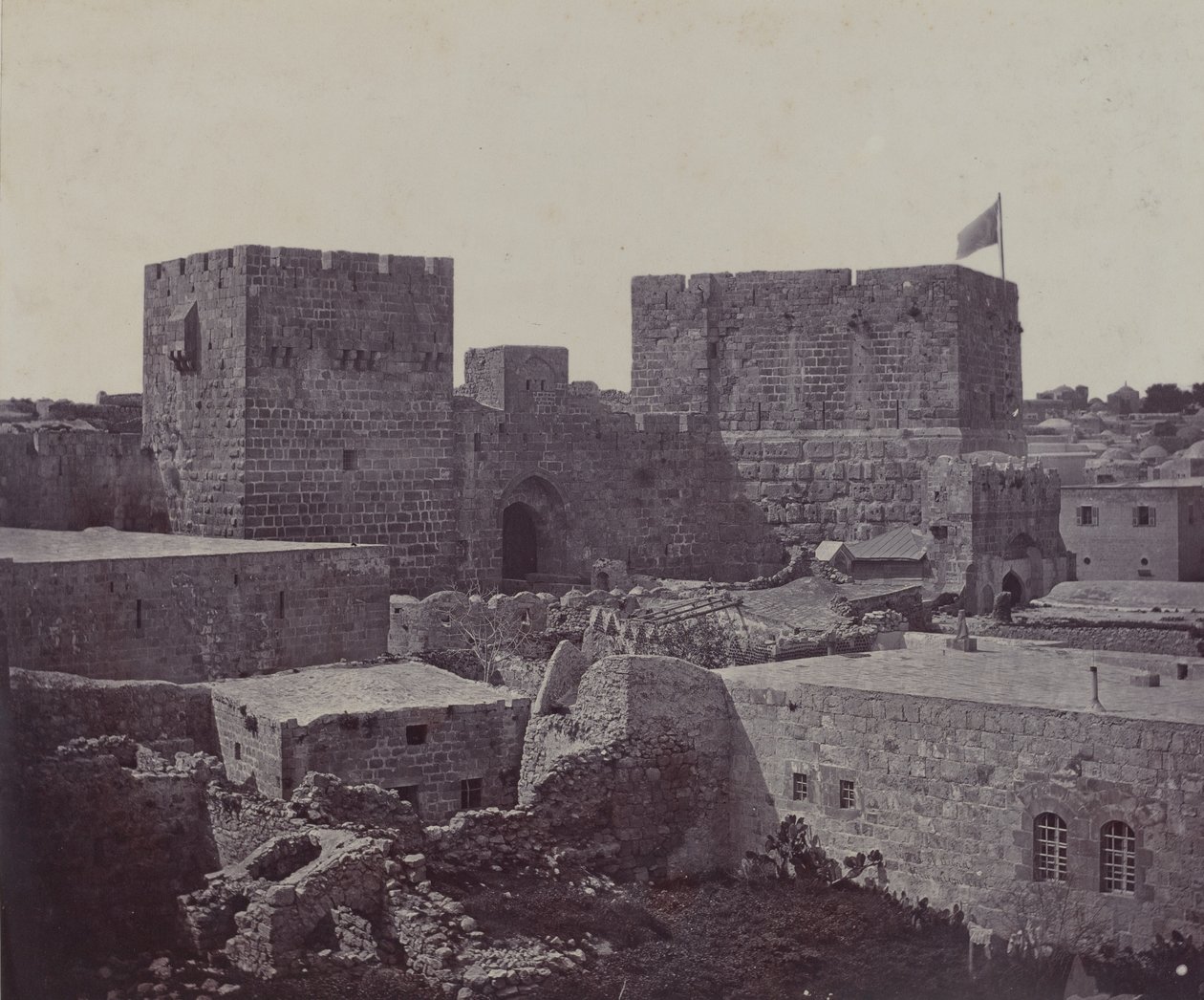 Jerusalem - Abschnitt der Altstadt von James Robertson