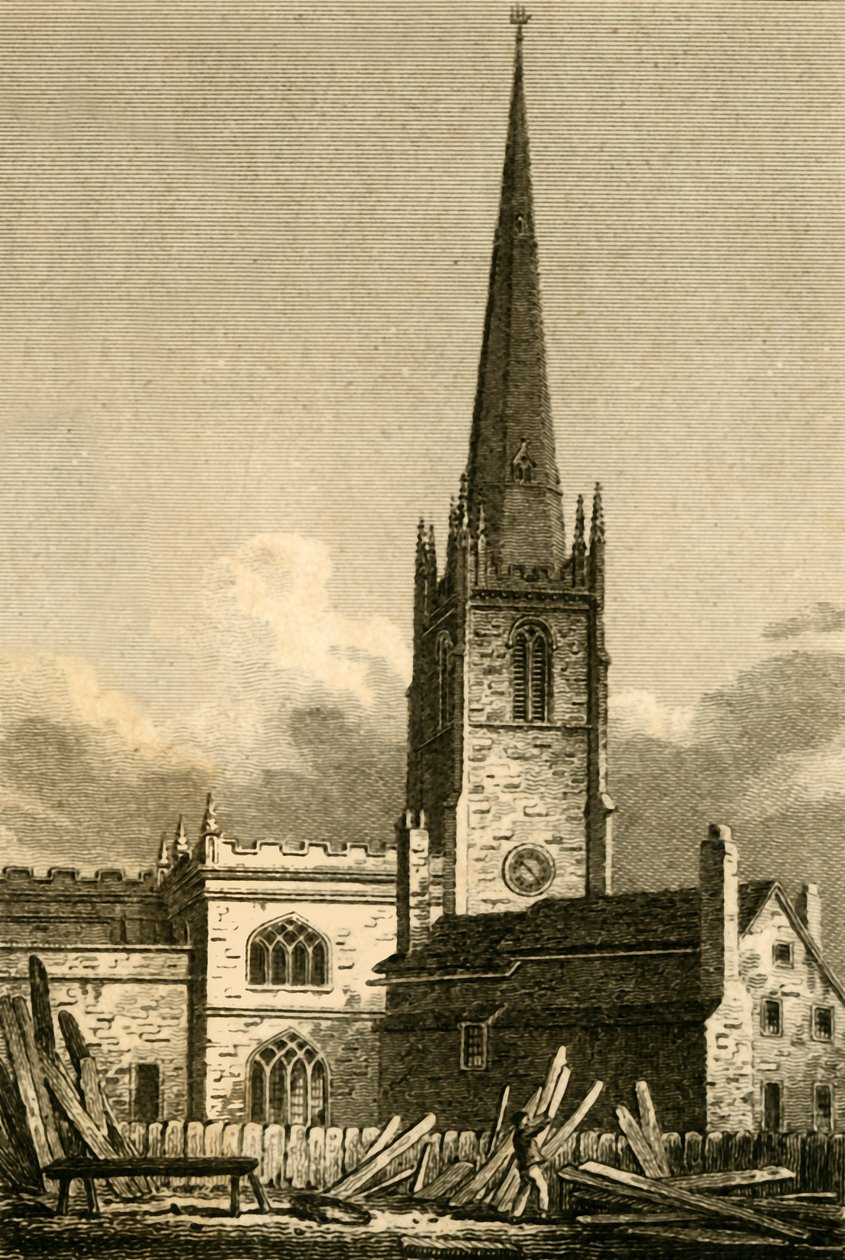 St. Nicholas Kirche, Liverpool, 1812 von James Sargant Storer
