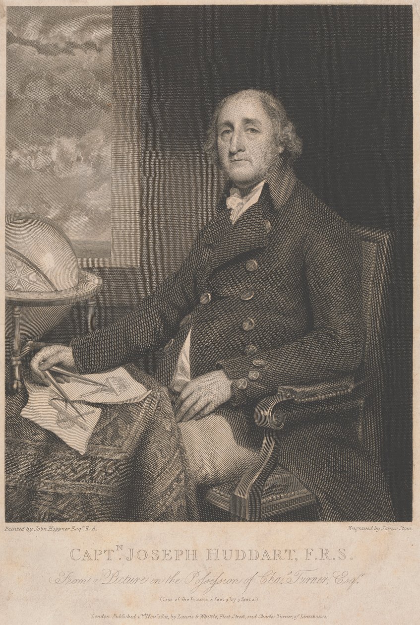 Kapitän Joseph Huddart von James Stow