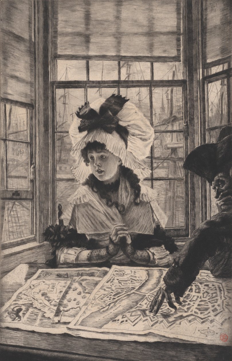 Eine uninteressante Geschichte, 1878 von James Tissot