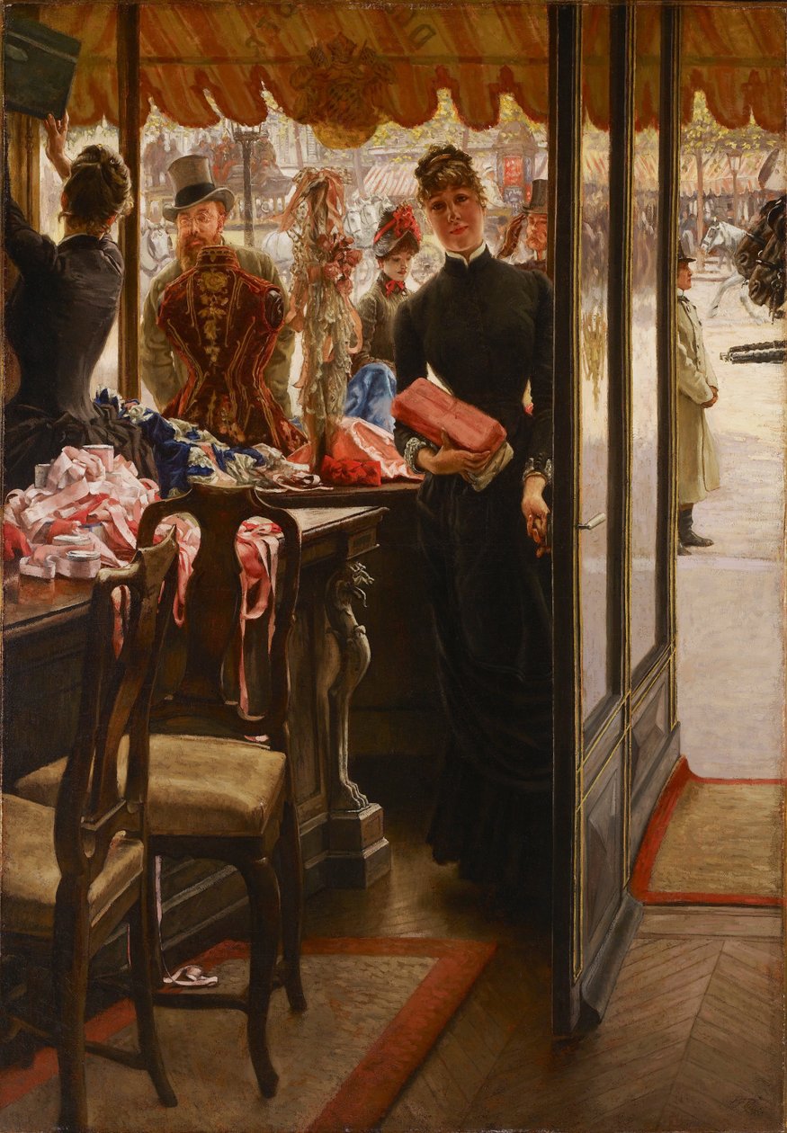 Das Ladenmädchen von James Tissot