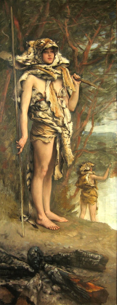 Die prähistorische Frau von James Tissot