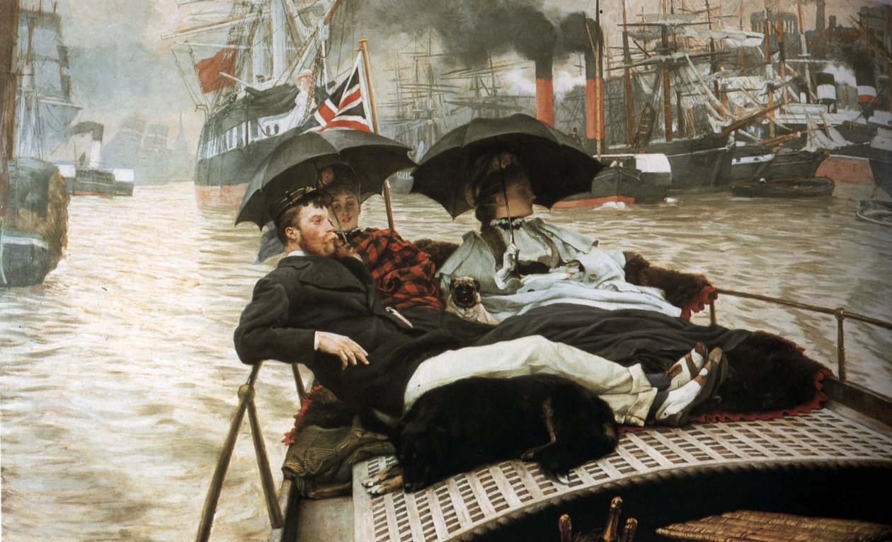 Die Themse von James Tissot