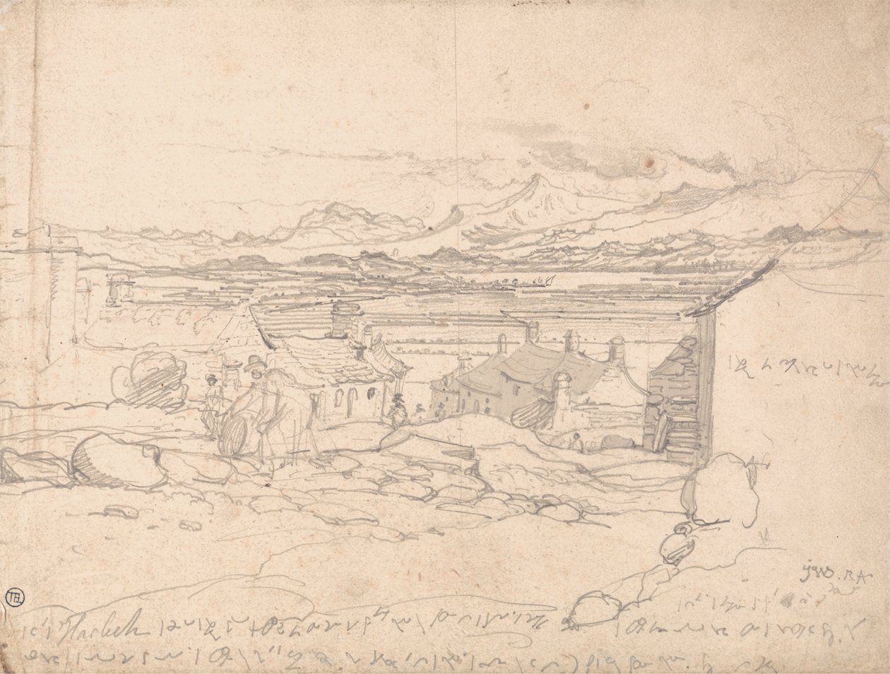 Harlech von James Ward