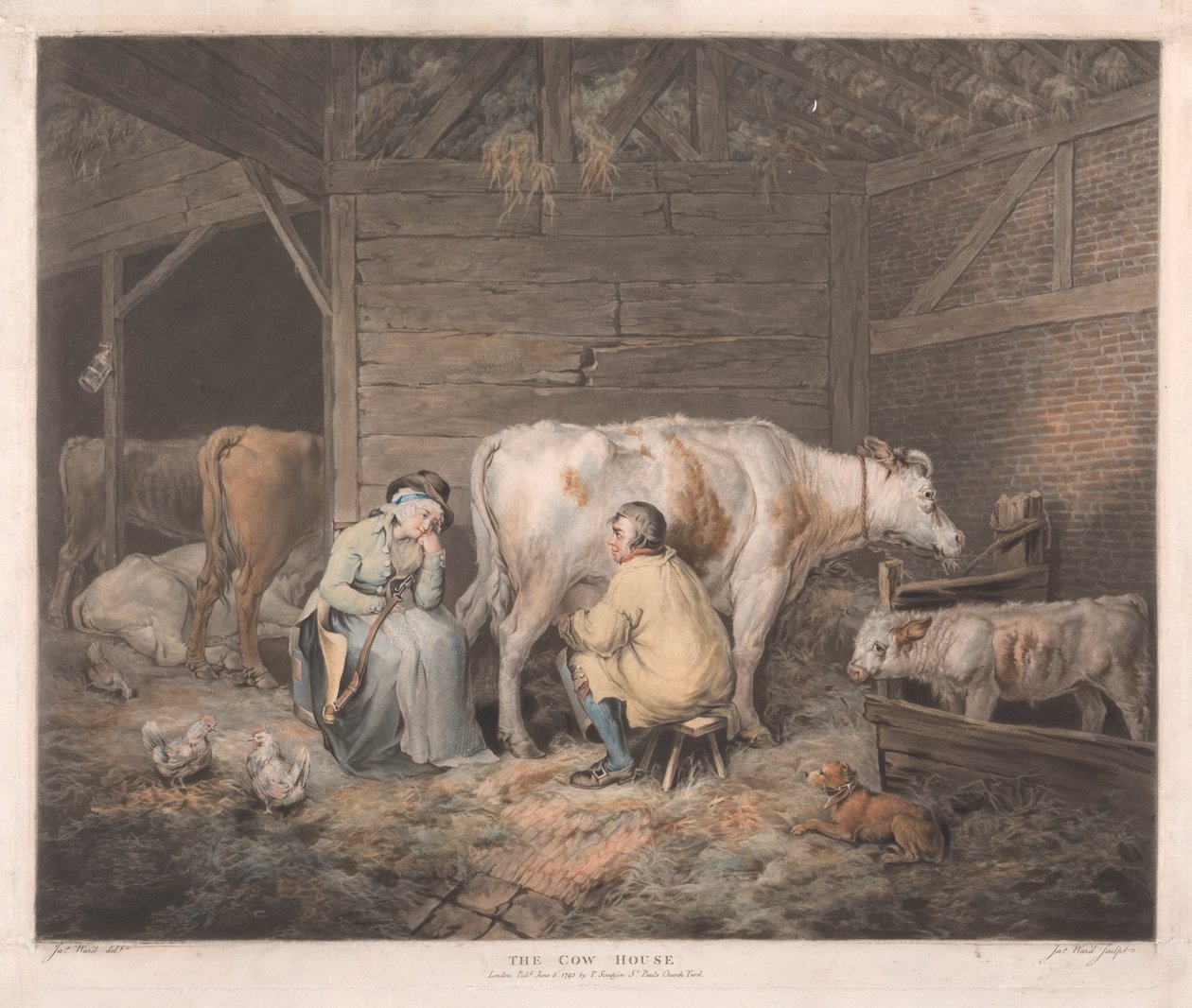 Das Kuhhaus von James Ward